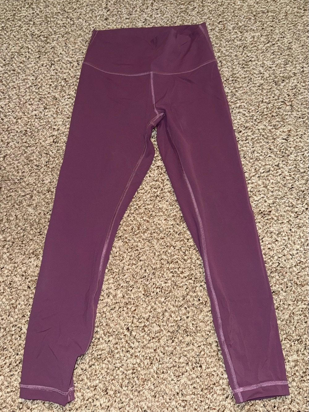 Lululemon Wunder Under • Size 8 • Vintage Plum